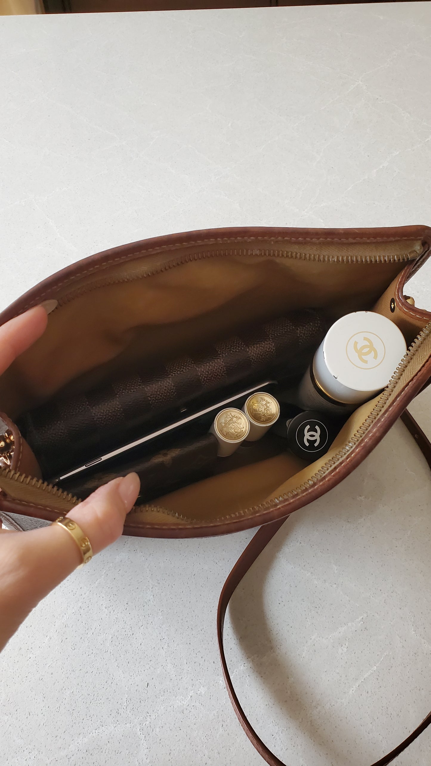 Authentic Vintage Celine Upcycle Purse on Strap