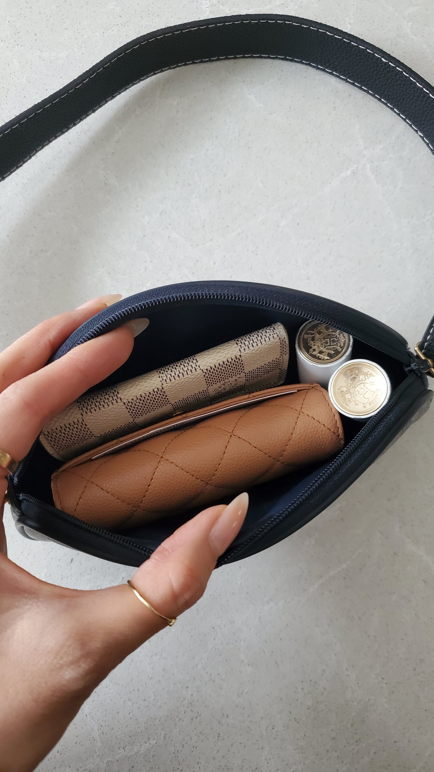 *Rare* Authentic Vintage Gucci Upcycle Shoulder Moon Purse with Strap