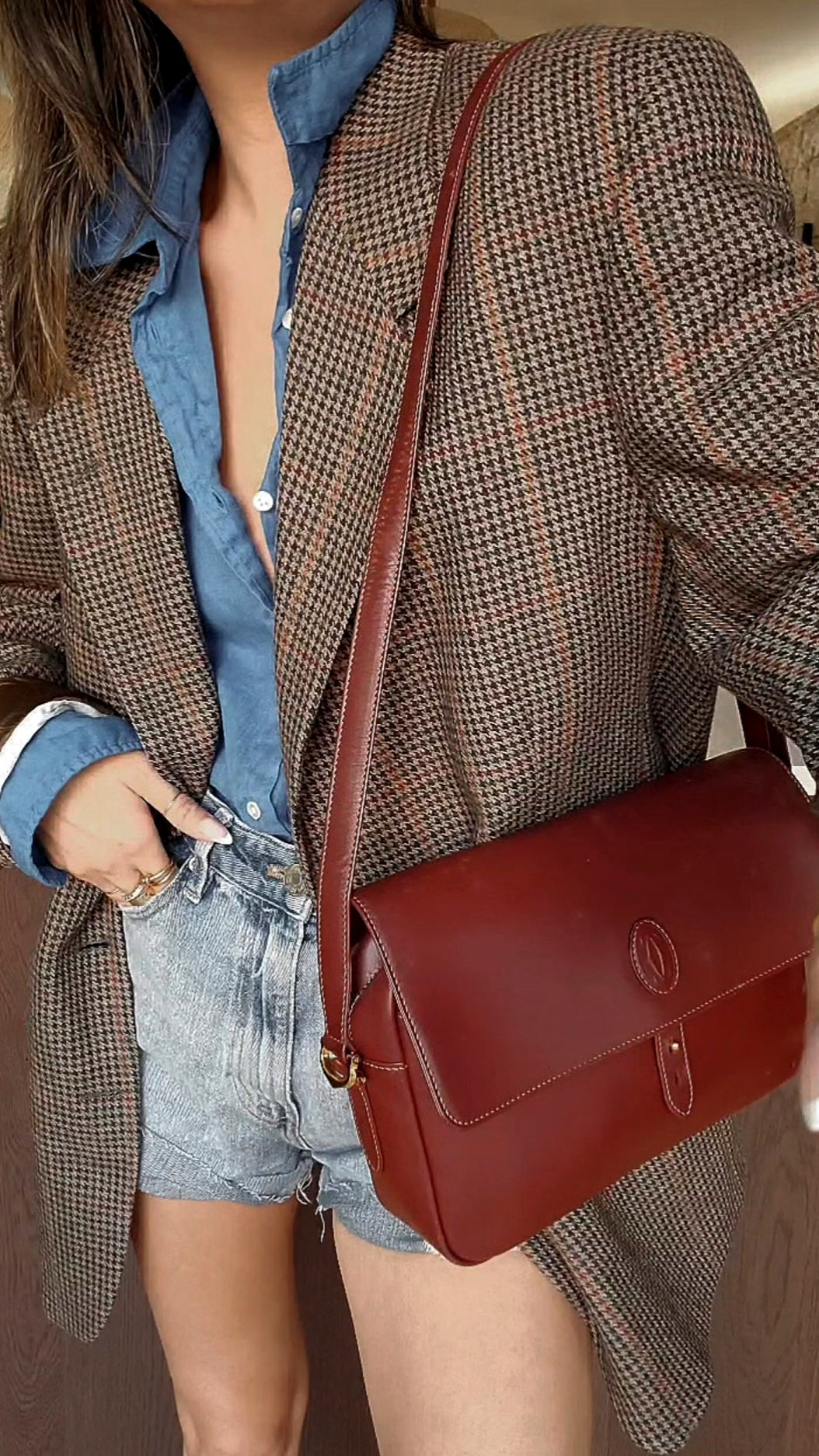 *Rare* Authentic Vintage Cartier Crossbody/ Shoulder Bag