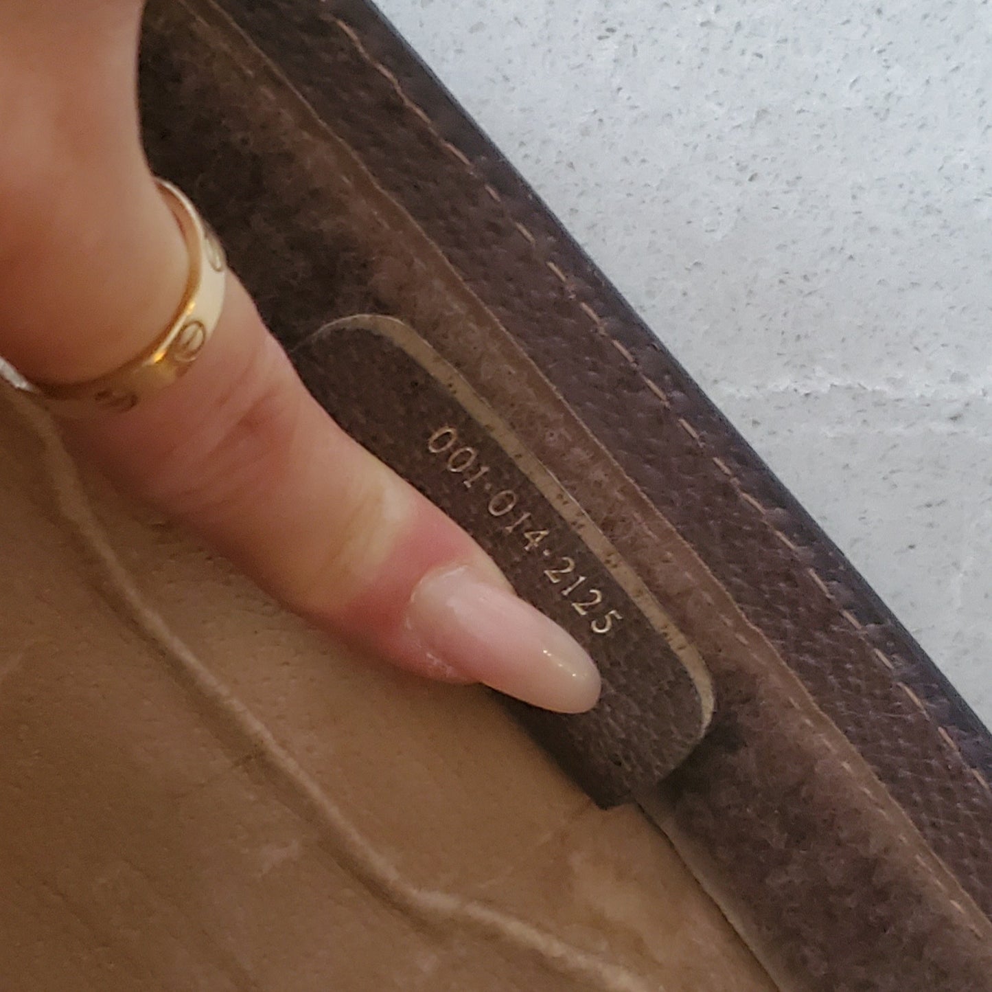 Authentic Vintage Gucci Upcycle Shoulder Purse (with velcro closing) on Chain & Strap