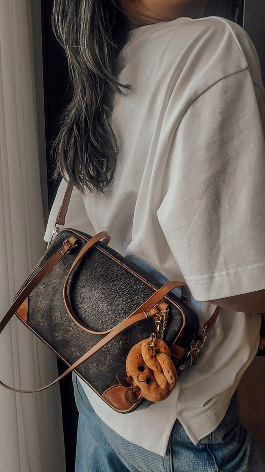 Authentic Vintage Louis Vuitton Upcycle Large Purse with Straps