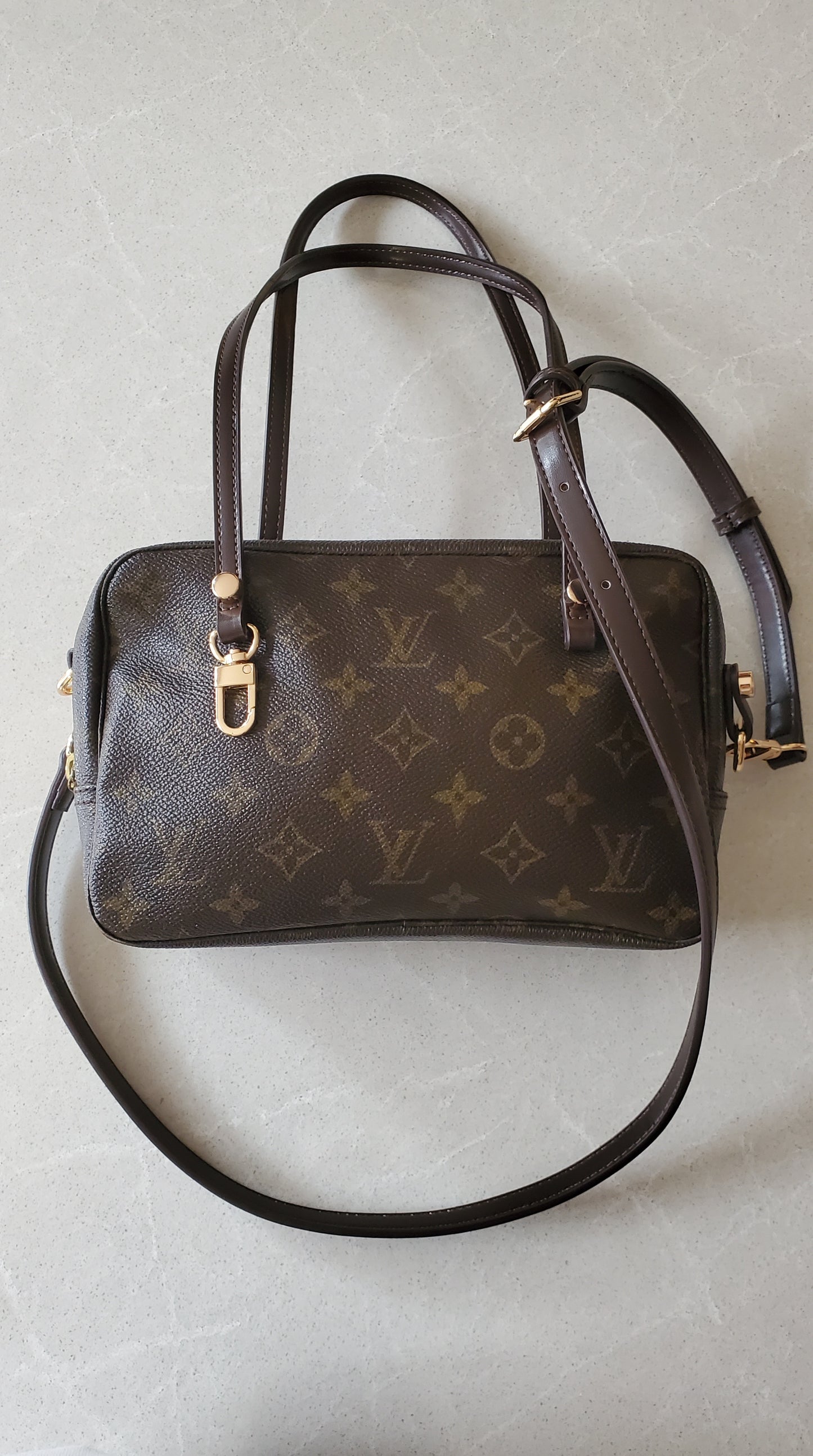 Authentic Vintage Louis Vuitton Upcycle New Gen Charm Shoulder/ Crossbody Bag
