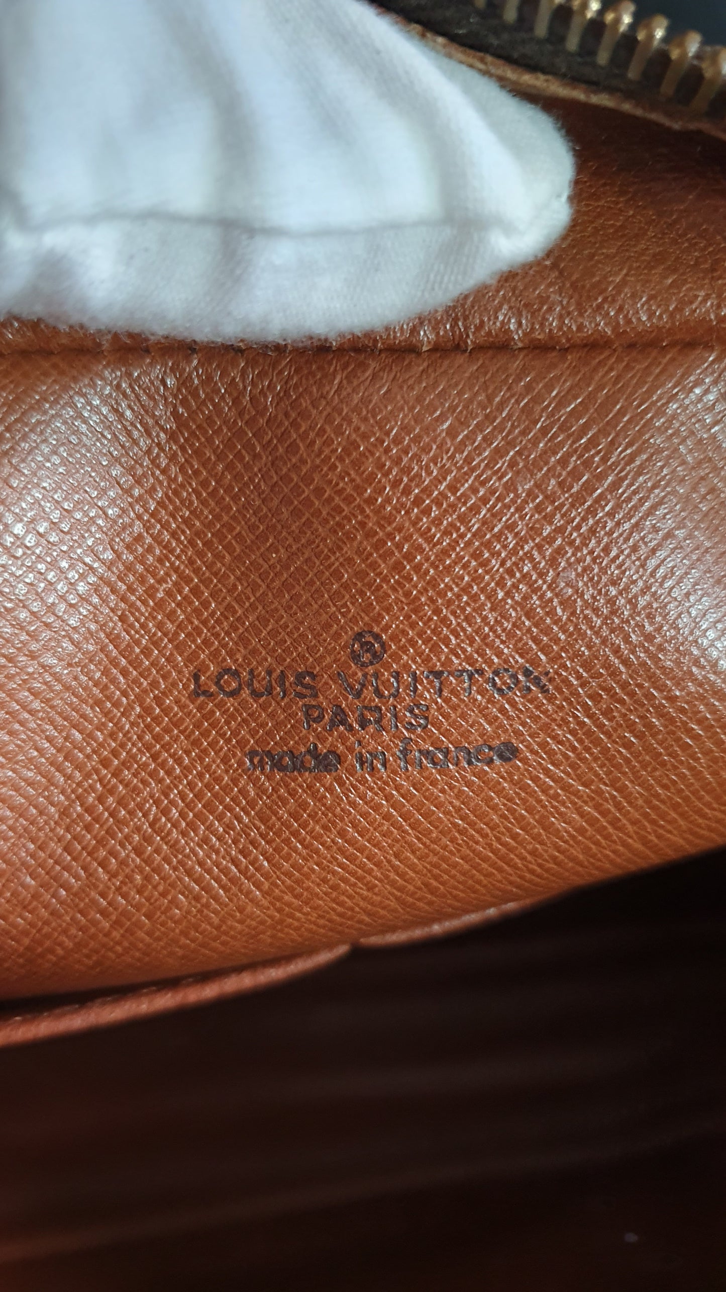 Authentic Vintage Louis Vuitton (873.SL) Upcycle Purse with Strap & Chain