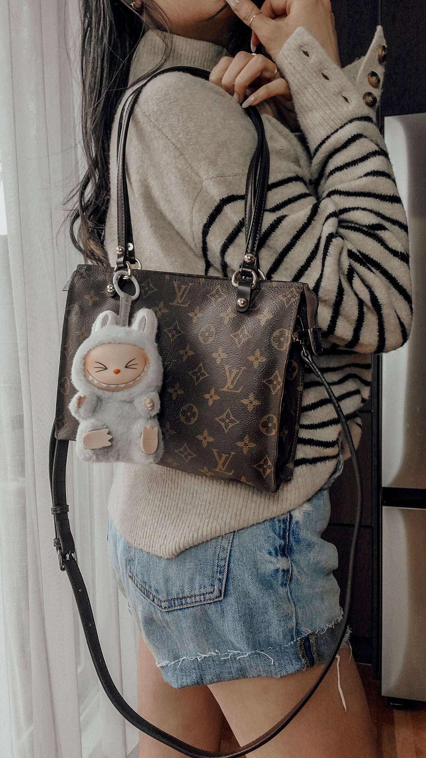 Authentic Vintage Louis Vuitton Upcycle New Gen Charm Bag