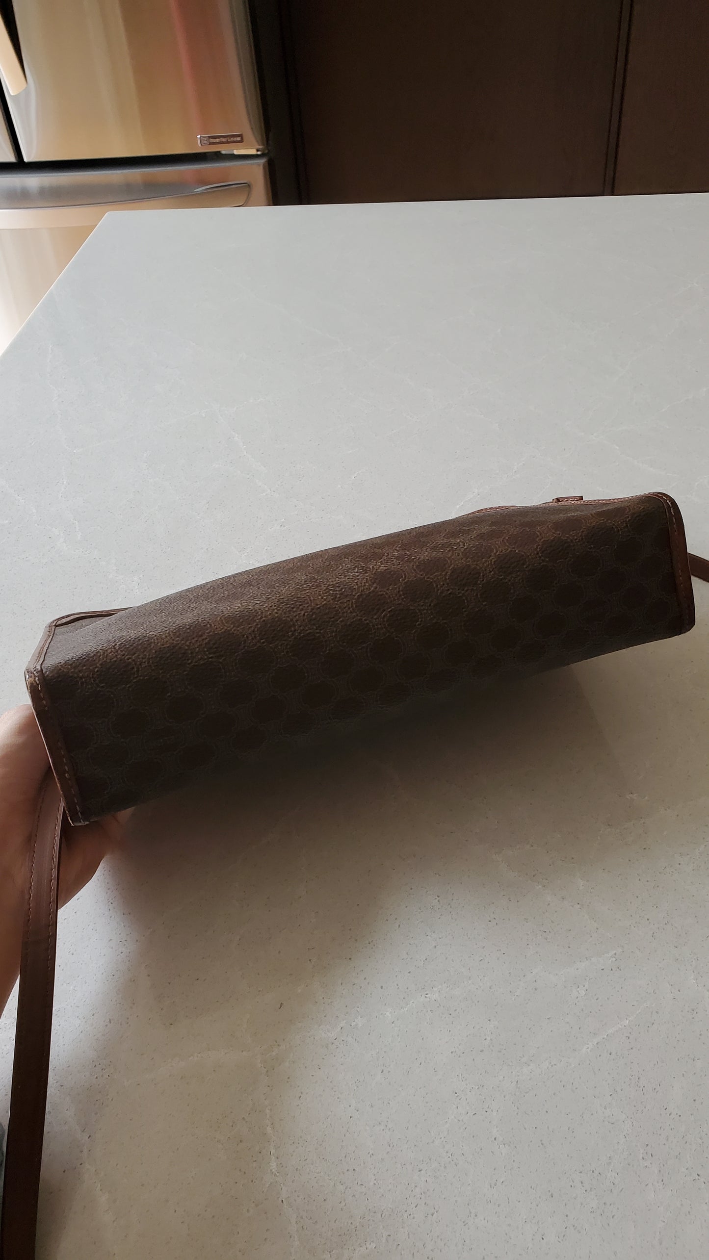 Authentic Vintage Celine Upcycle Purse on Strap