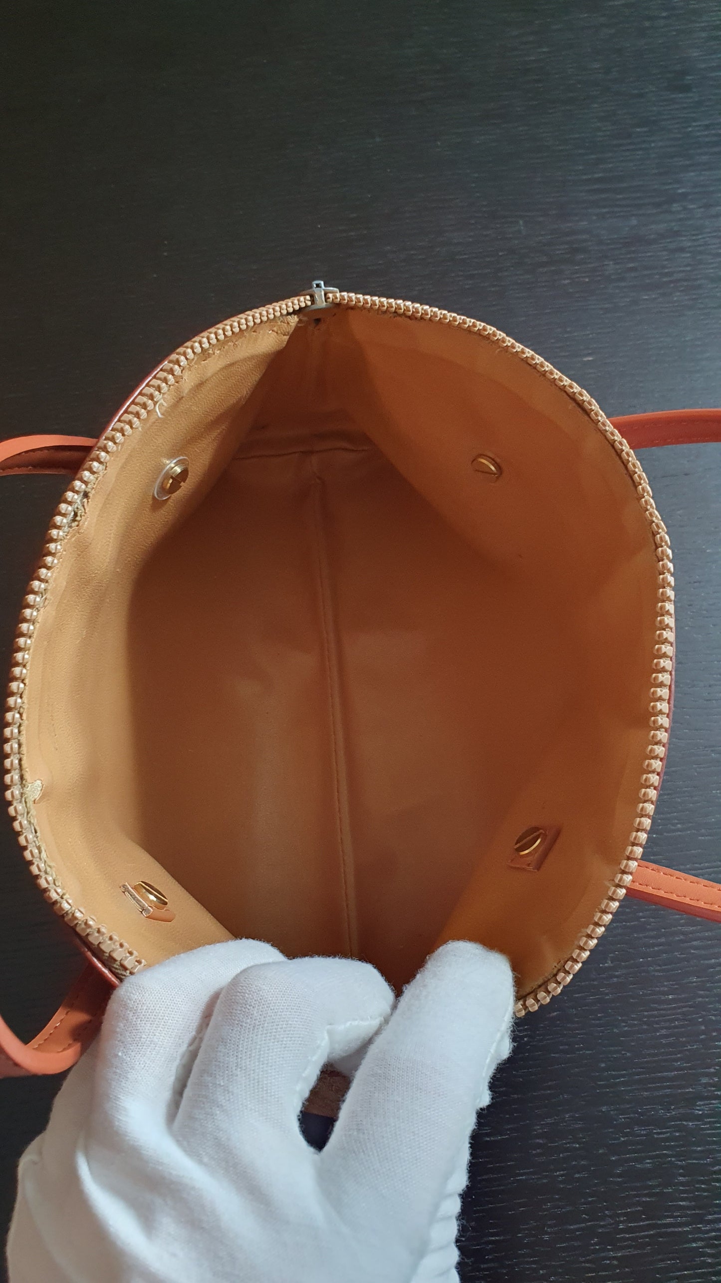 Authentic Vintage Celine Upcycle Purse with Two Handles