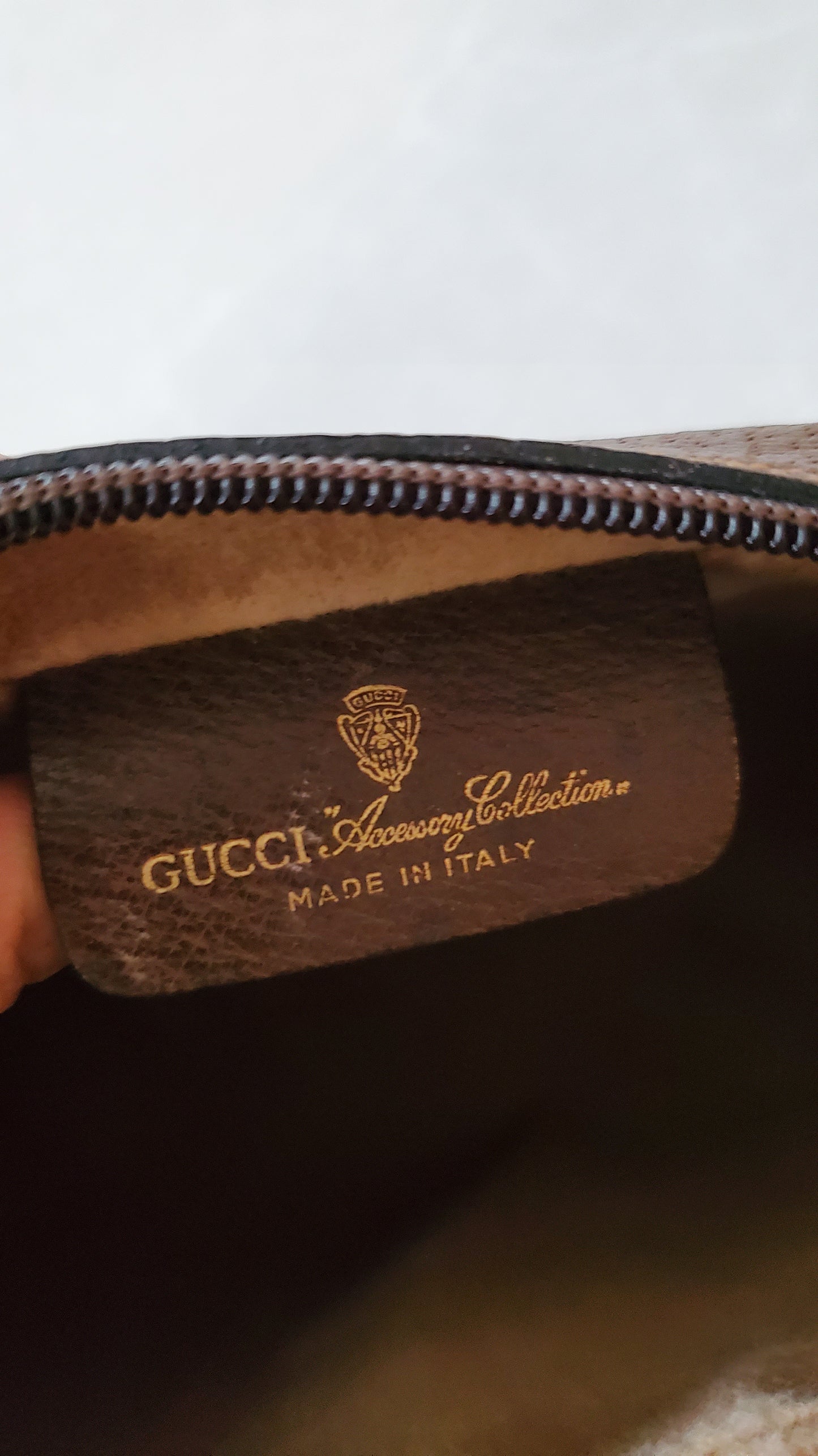 Authentic Vintage Gucci (75.01.012) Upcycle Purse on Chain & Strap