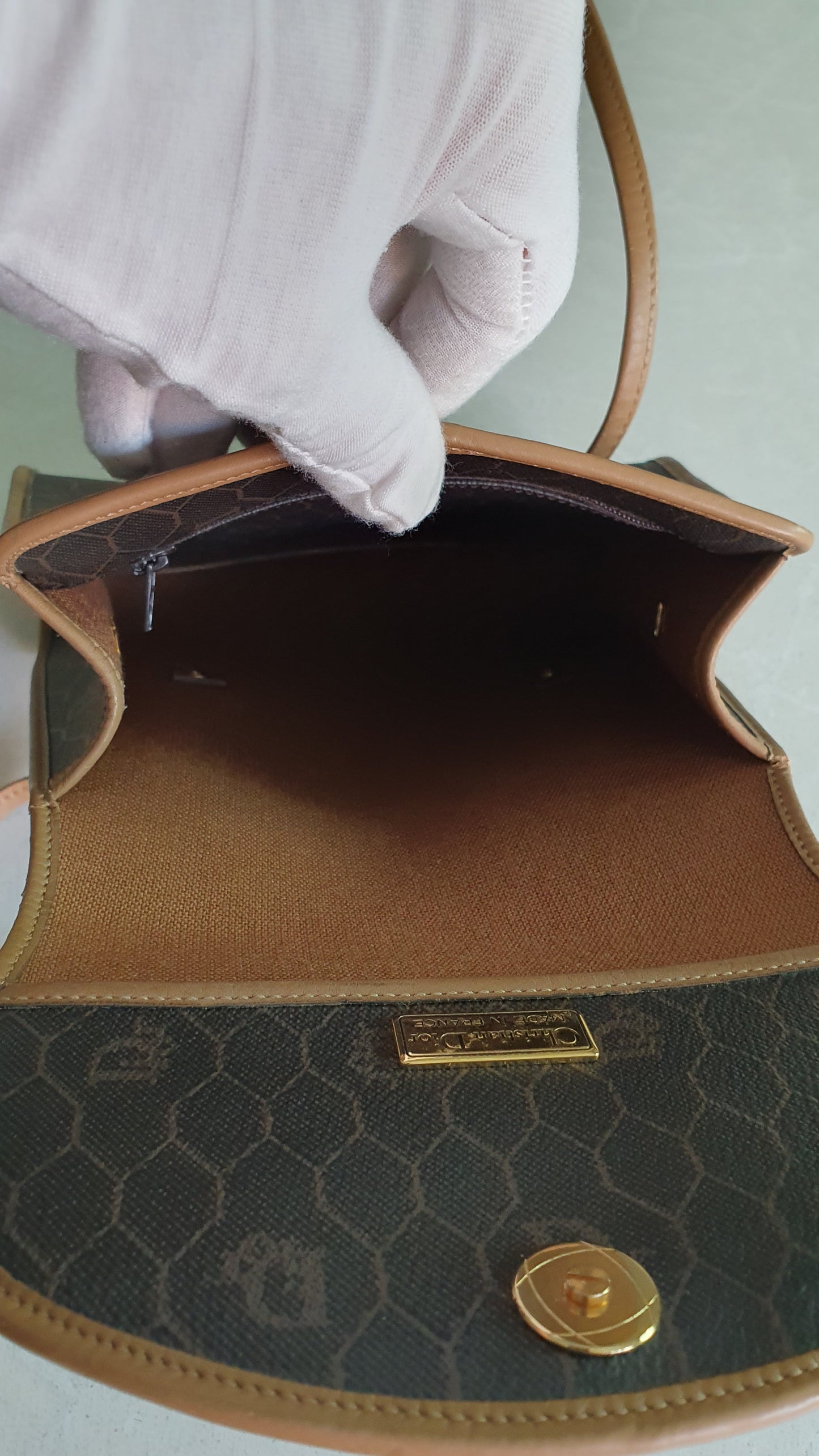 Authentic Vintage Dior Upcycle Purse with Two Handles