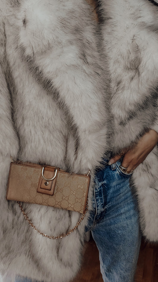 Authentic Gucci Upcycle Wallet on Chains