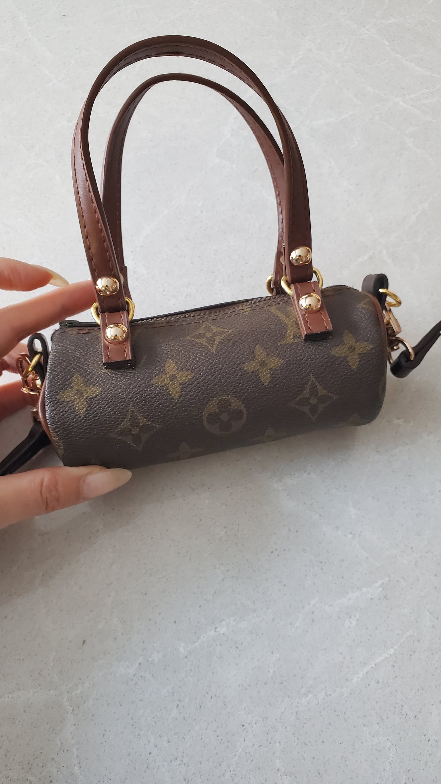 Authentic Vintage Louis Vuitton Upcycle Mini Purse with Straps