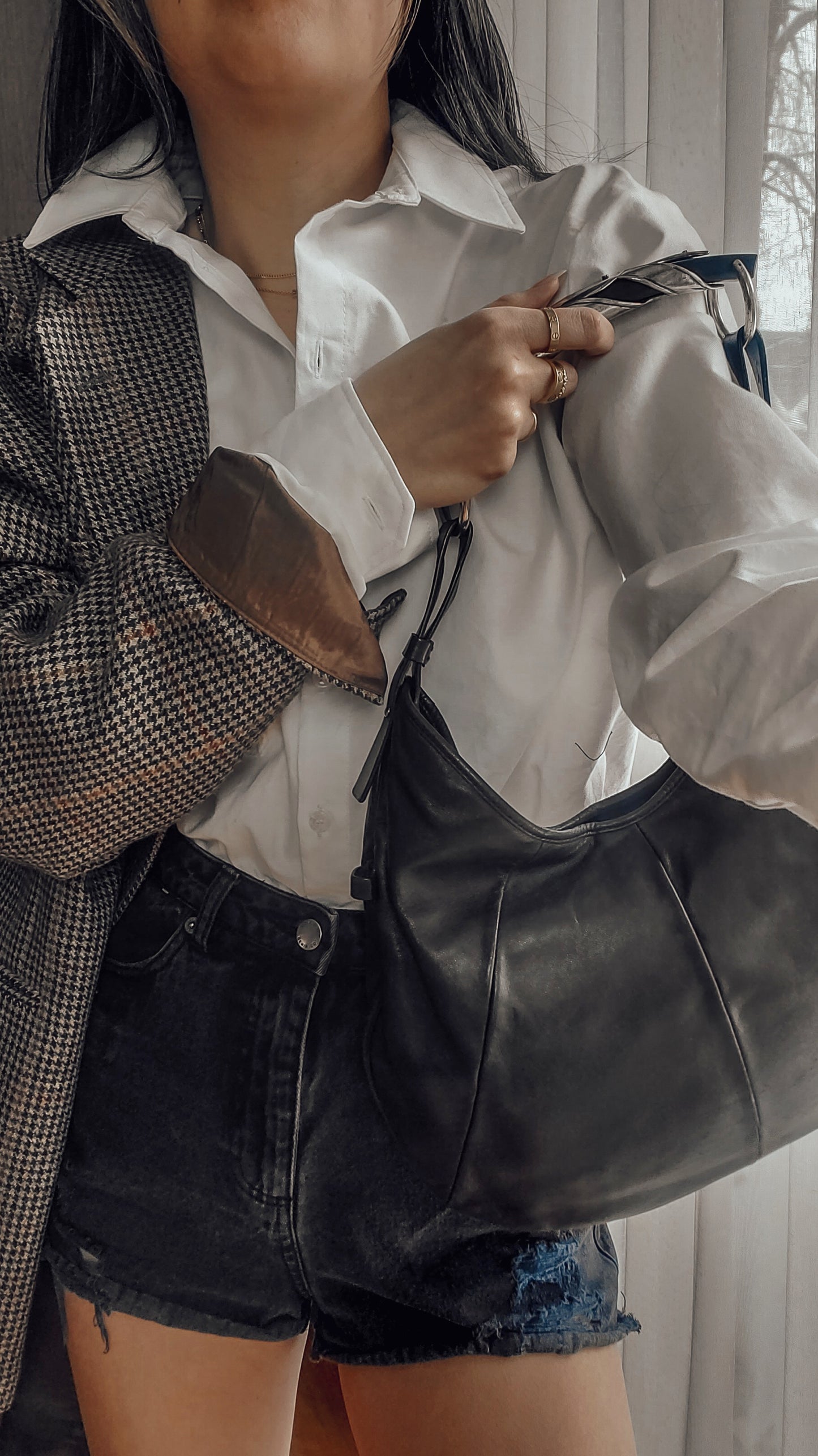 Authentic Vintage Saint Laurent Mombasa Black Iconic 00s It-Bag