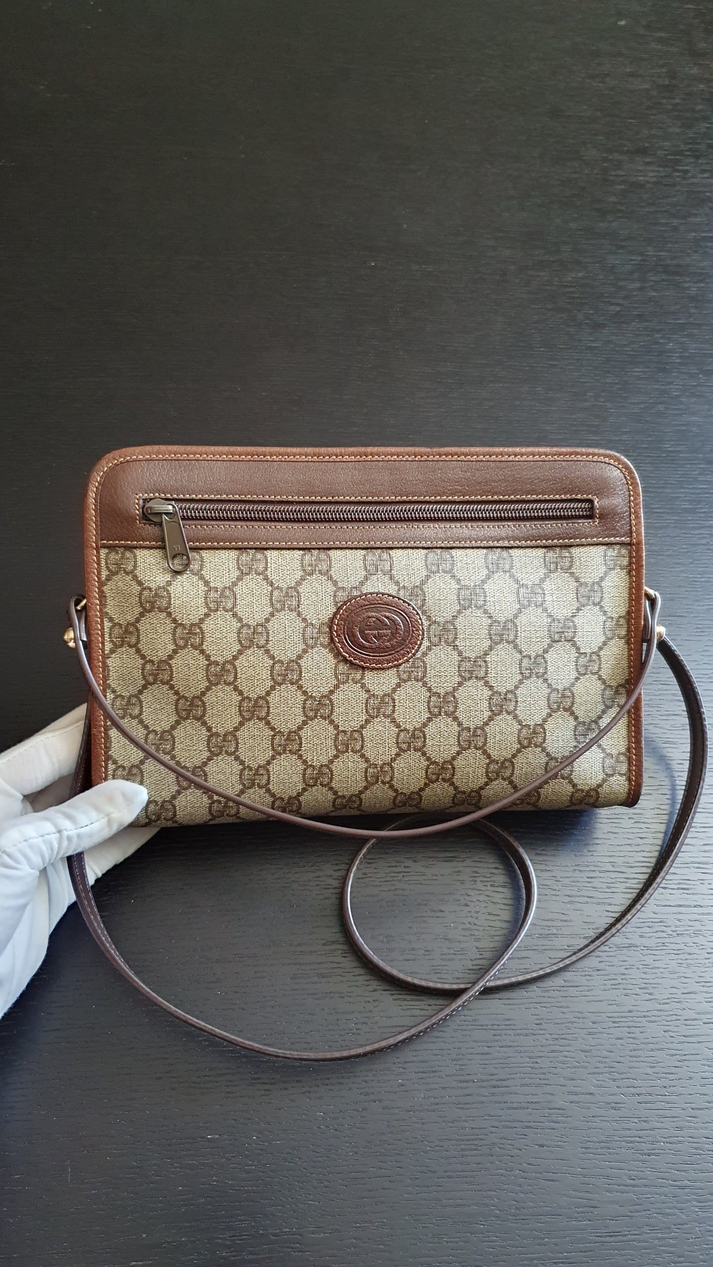 Authentic Vintage Gucci Upcycle Versatile Purse with Straps