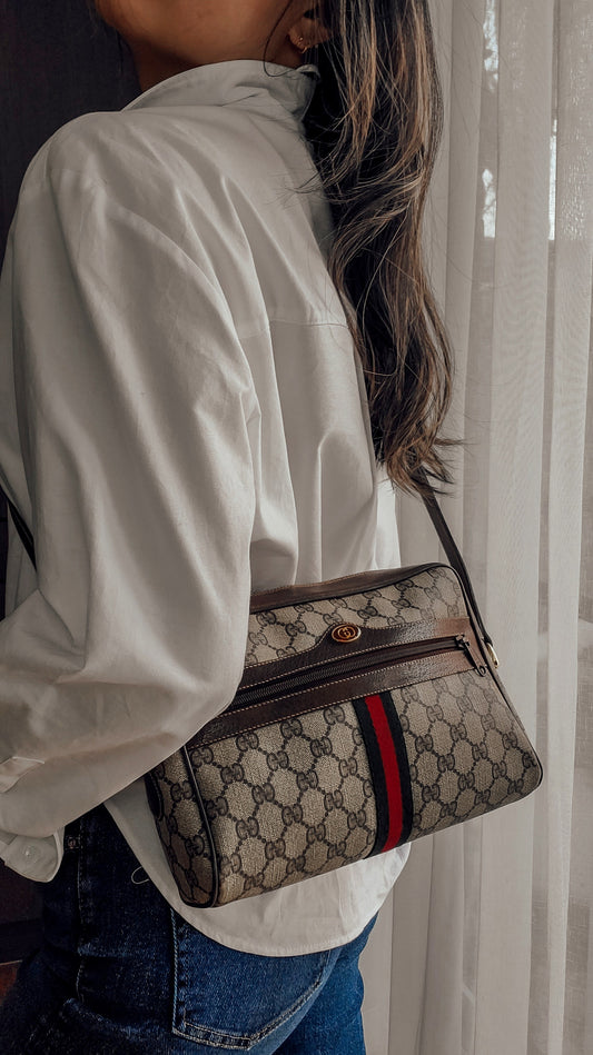 Authentic Vintage Gucci Crossbody Bag