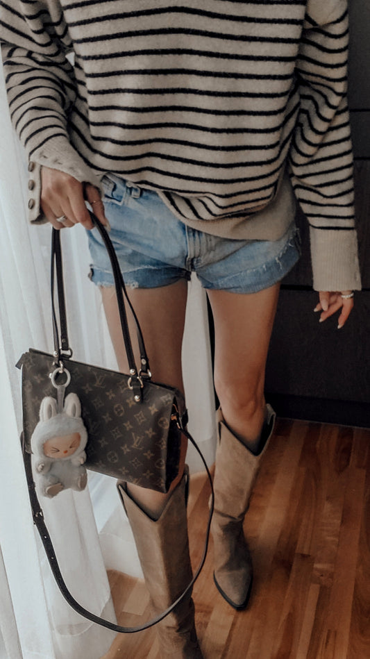 Authentic Vintage Louis Vuitton Upcycle New Gen Charm Bag