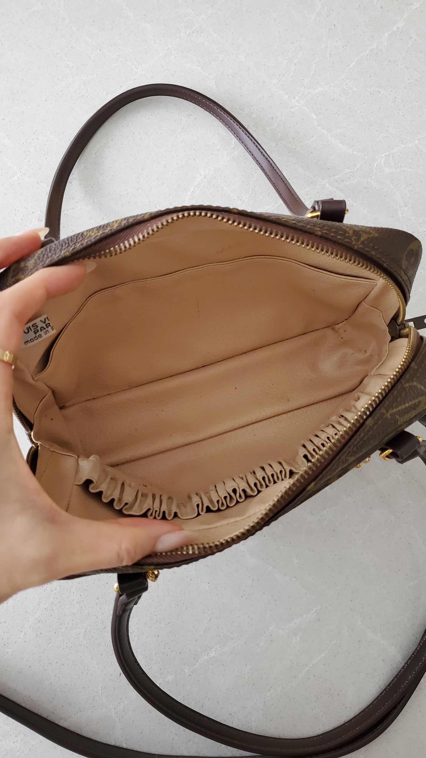 Authentic Vintage Louis Vuitton Upcycle New Gen Charm Shoulder/ Crossbody Bag