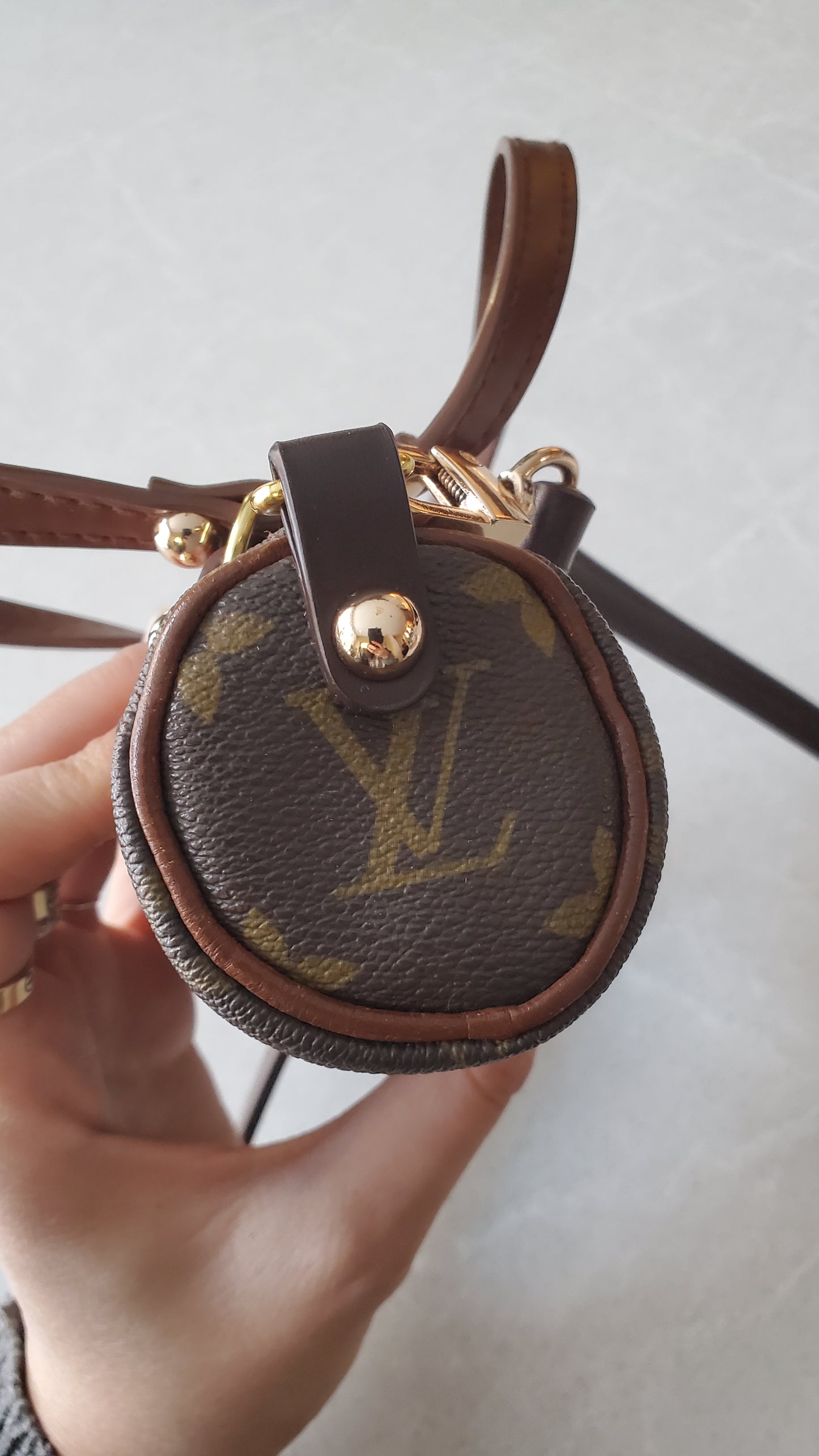 Authentic Vintage Louis Vuitton Upcycle Mini Purse with Straps