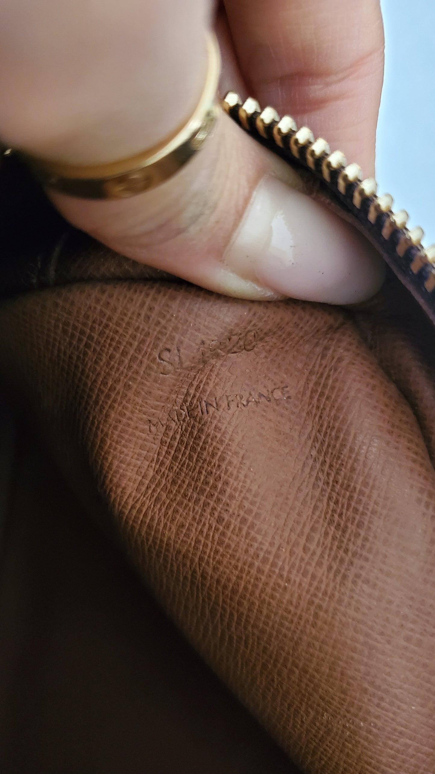Authentic Vintage Louis Vuitton Upcycle Purse with Strap & Chain