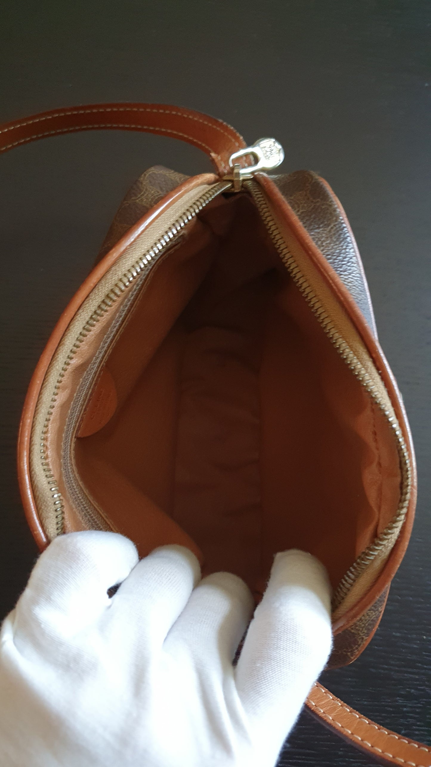 Authentic Vintage Celine Brown Purse (S)
