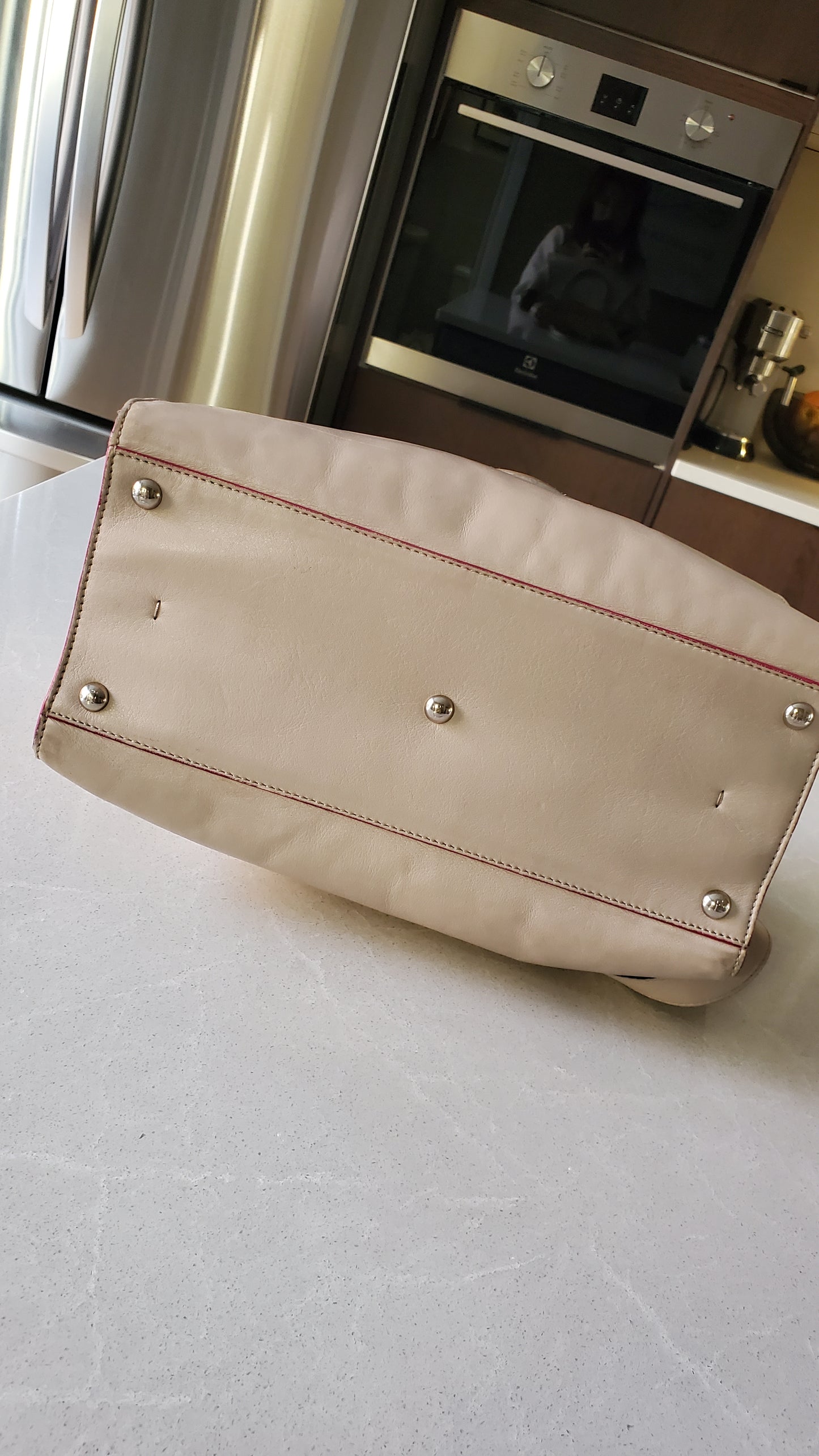 Authentic Fendi Large Leather Bag