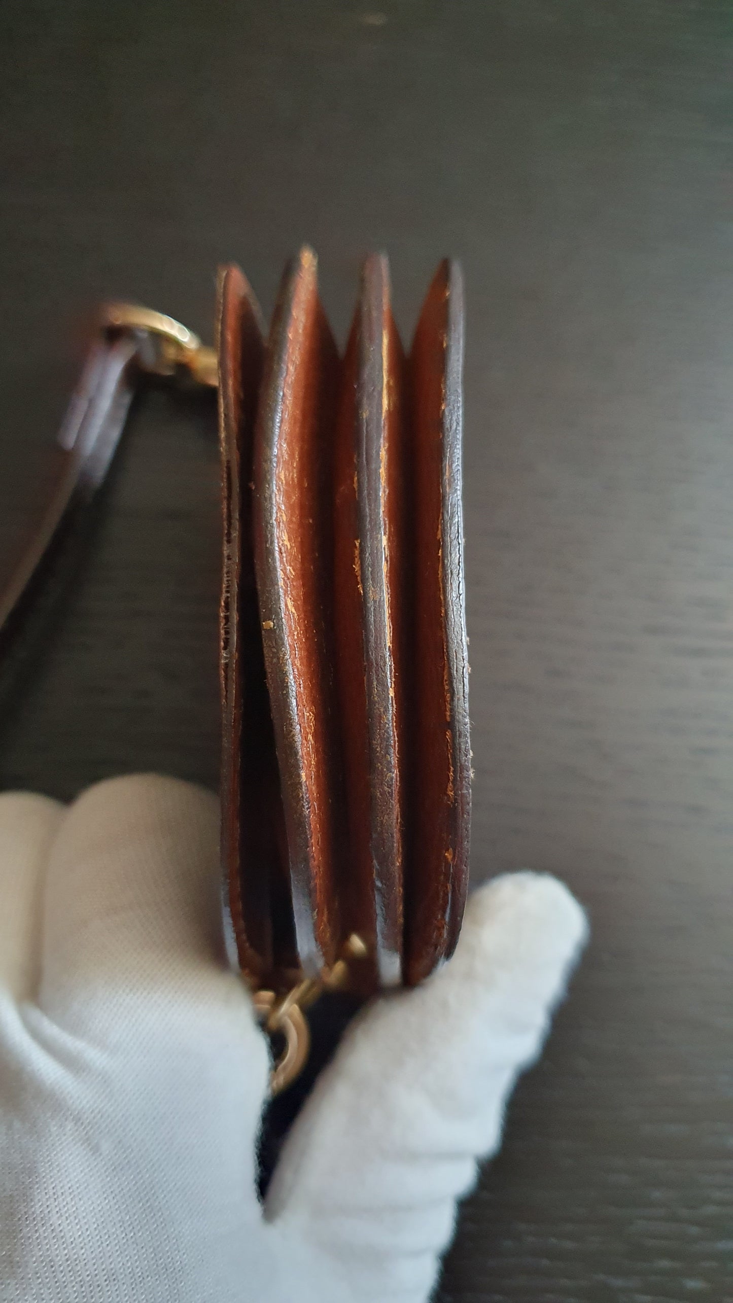 Authentic Vintage Louis Vuitton Upcycle Mini Pouch with Strap