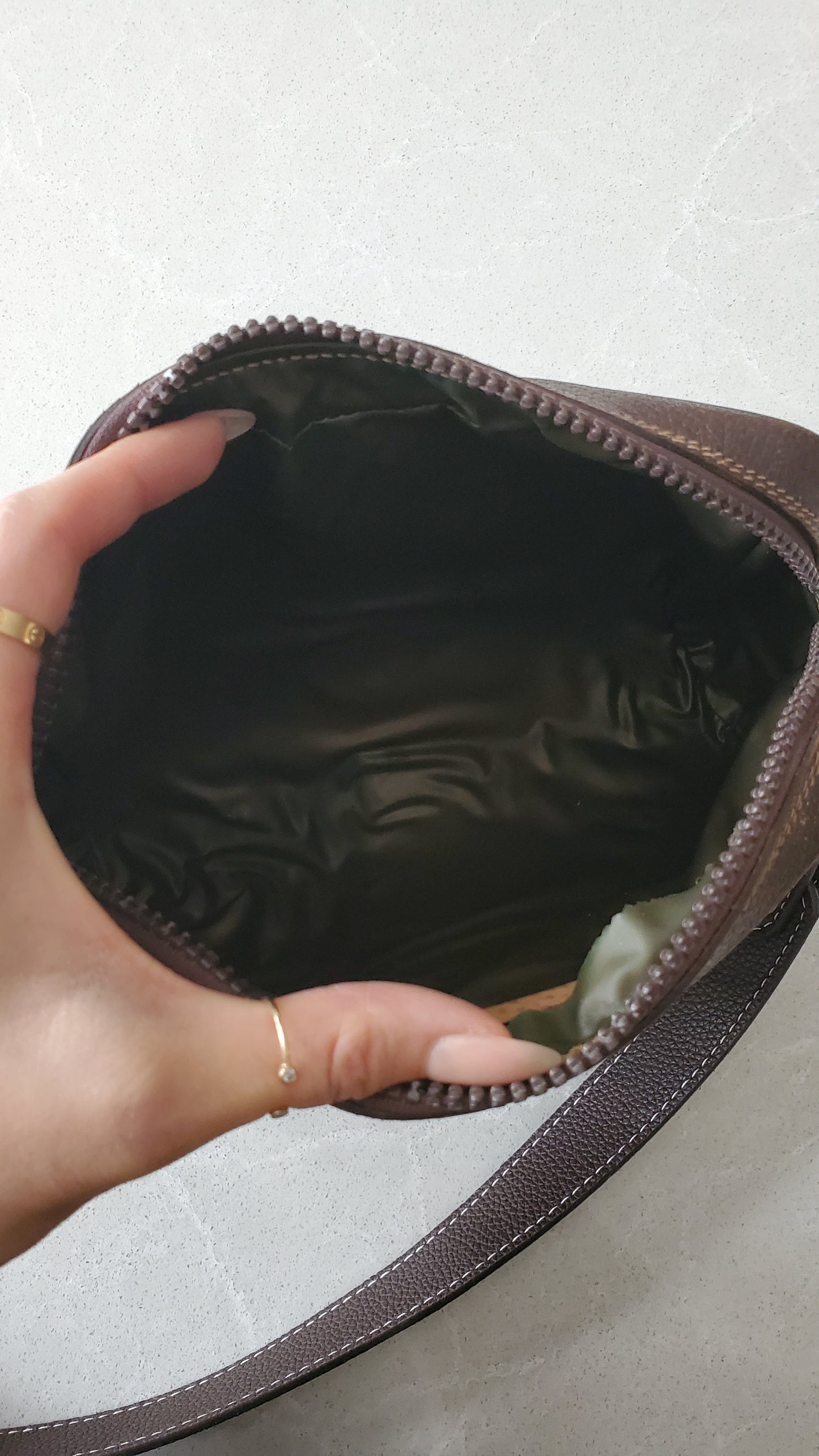 Authentic Vintage Gucci Upcycle (Brown) Shoulder Purse with Strap