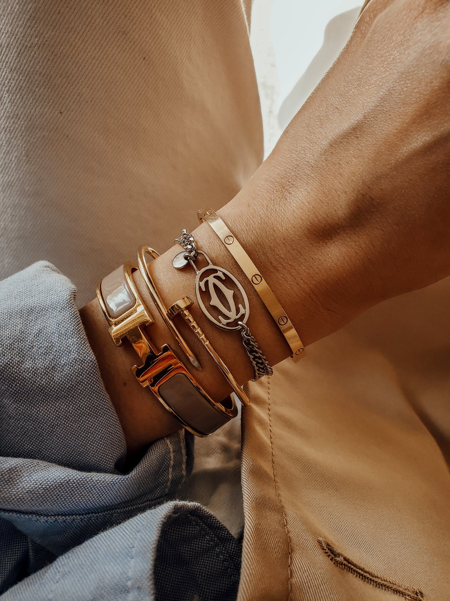 Authentic Cartier Upcycle Dainty Bracelet