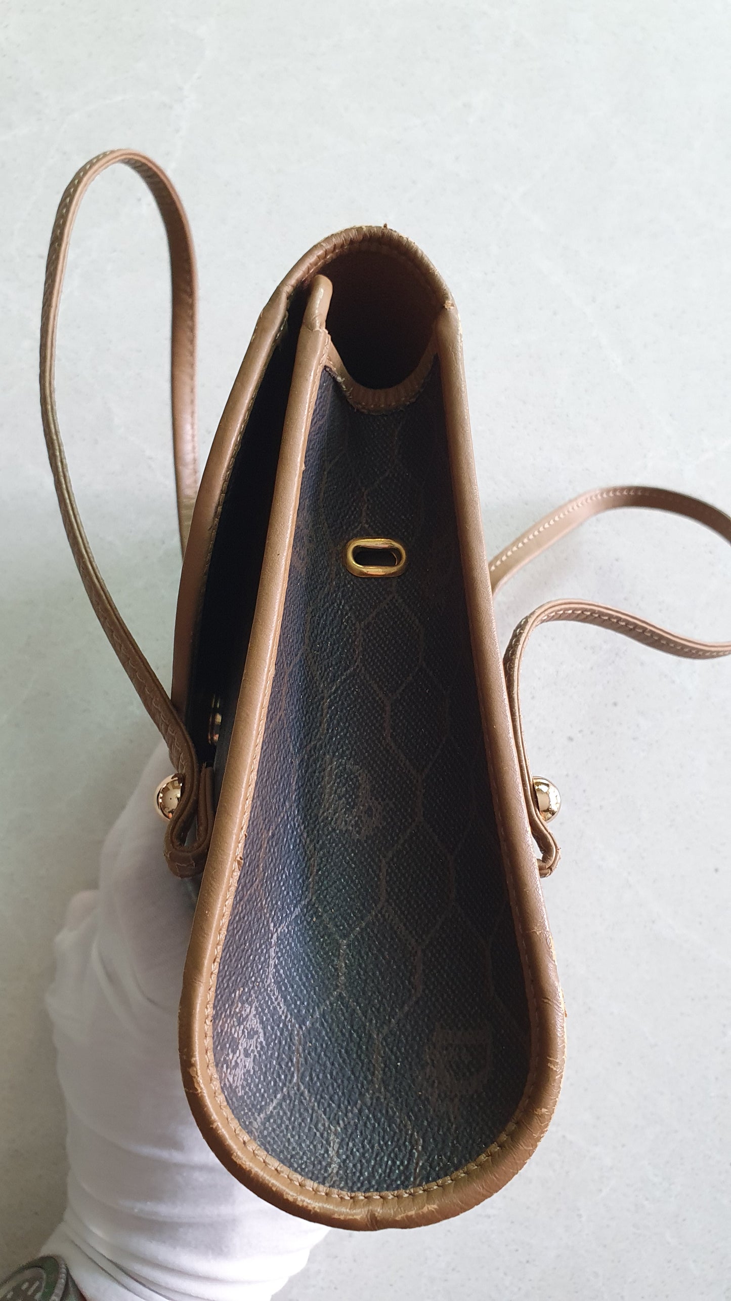 Authentic Vintage Dior Upcycle Purse with Two Handles