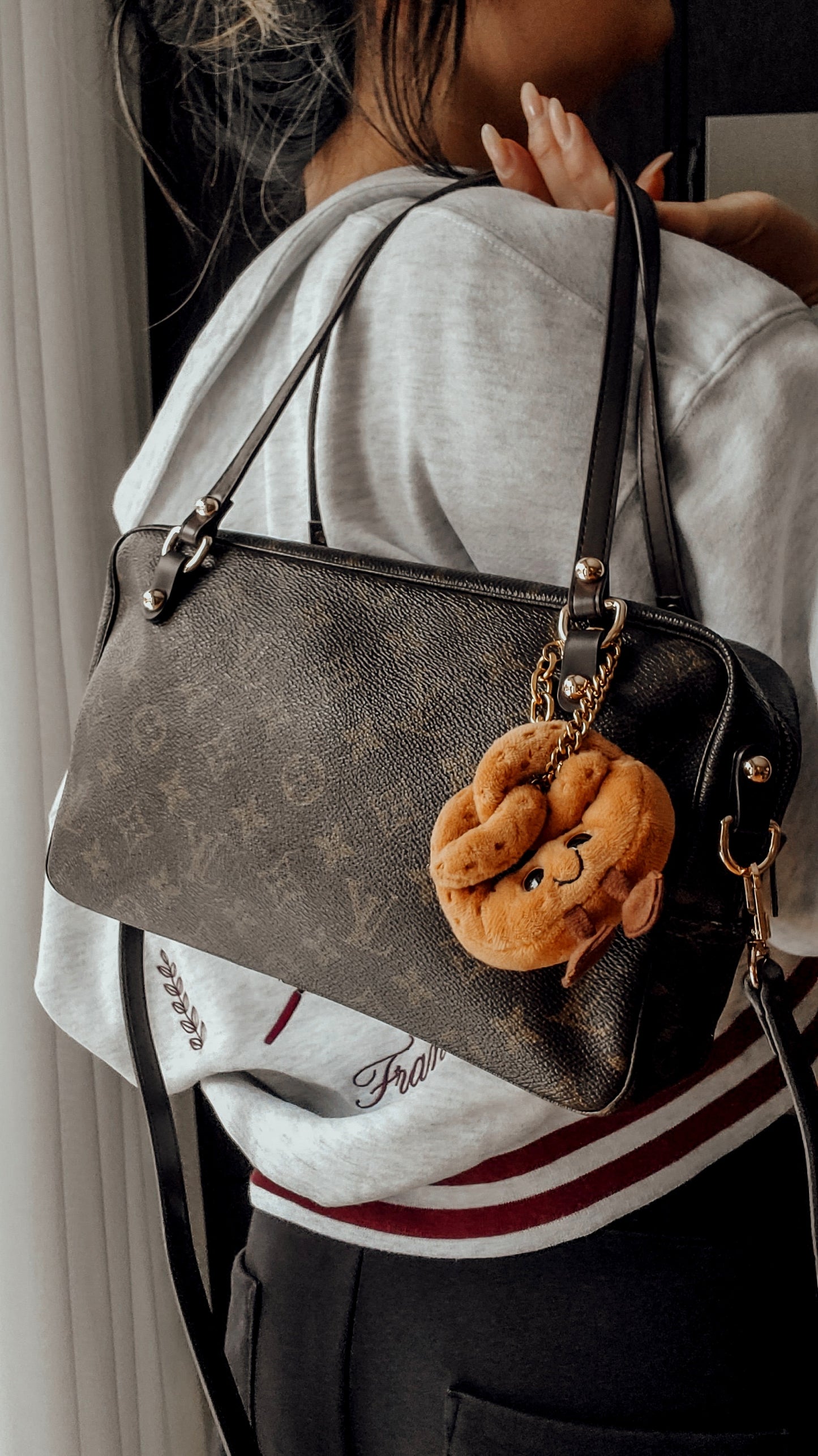 Authentic Vintage Louis Vuitton Upcycle New Gen Charm Bag (Medium)