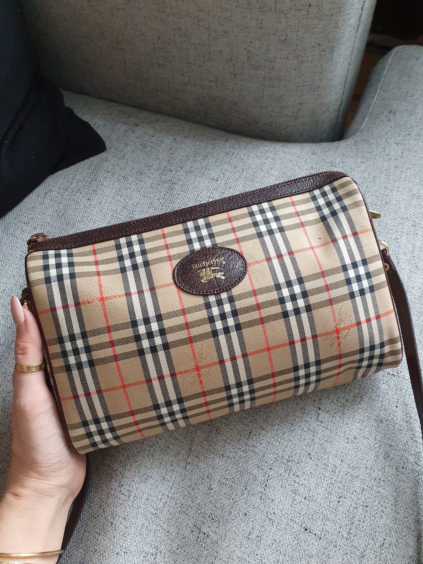 *New Drop* Authentic Burberry Upcycle Purse on Strap